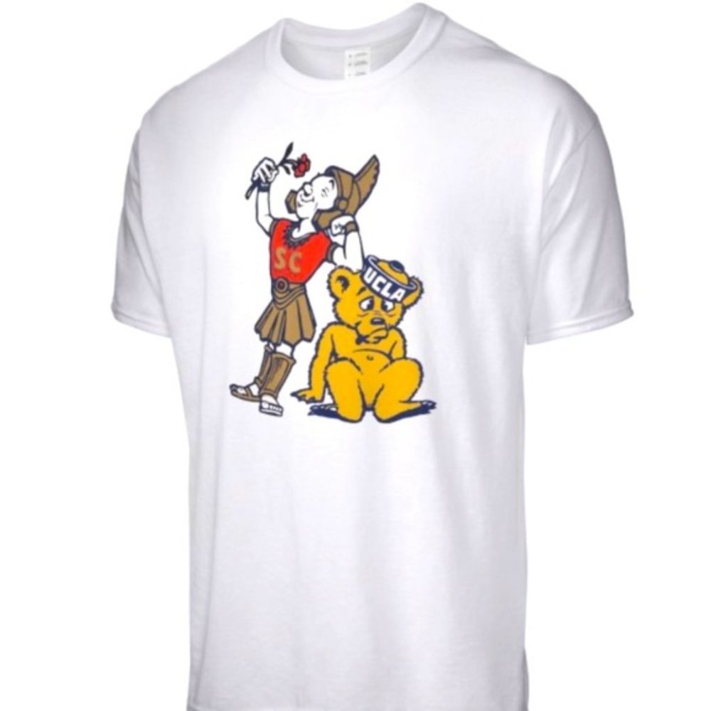 Rare USC UCLA Rivalry Shirt with Vintage 1954 Logo